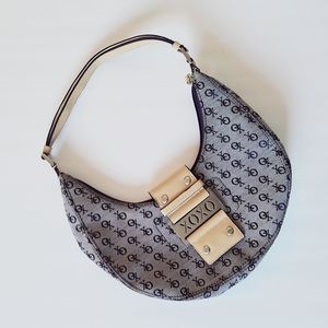XOXO purple mini shoulder bag